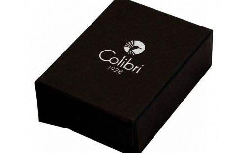 Colibri Rally szivaröngyújtó - króm/fekete, szúrólángos