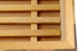 Humidor 50 szál szivar részére, spanyol cédrusfa szivar táoló doboz, párásítóval, hygrométerrel - pepita